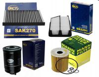 Zestaw filtrów Hyundai i40 1.7 CRDi od 2015.03