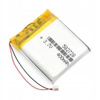 Bateria Akumulator Li-Poly 400mAh 3.7V 582728