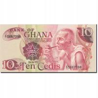 Banknot, Ghana, 10 Cedis, 1978, 1978-01-02, KM:16f