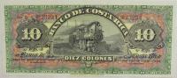 3.fu.Costa Rica, 10 Colonów 1901-1908 rzadki, St.1