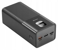 Swissten Power Bank do laptopa 50 000 mAh 100W PD czarny