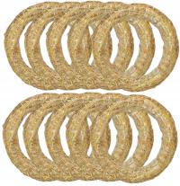 Podkład Słomiany WIANEK ZE SŁOMY Baza pod Wieniec Stroik Święta 16cm 10szt.