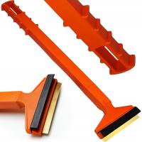 SKROBACZKA DO SZYB LODU I SZRONU MOSIĘŻNA 37CM DŁUGA RĄCZKA PREMIUM SKROBAK