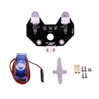 -Smart Car Robot Lights Module Car Lamp Board DIY