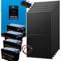 Фотоэлектрический солнечный набор 10000w 230V склад панель 2430w аккумуляторная батарея