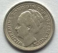 HOLANDIA 10 CENTÓW 1928 / srebro
