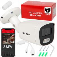 KAMERA ZEWNĘTRZNA IP POE 8MPx Metal IP67 HybridLight IR+LED BLOW METALOWA