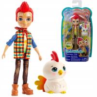 ENCHANTIMALS LALKA REDWARD ROOSTER & CLUCK GJX39