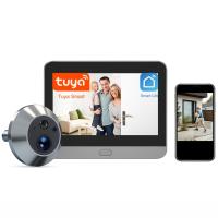 WIZJER KAMERA JUDASZ FULL HD WIFI TUYA WIDEODOMOFON TRYB NOCNY 5000mAH 167°