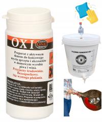 OXI ONE 200 g DO DEZYNFEKCJI MYCIA ODKAŻANIA PIWO WINO - BIAŁY GRANULAT