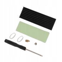 RADIATOR ALUMINIOWY PASYWNY DO DYSKU SSD M.2 CHŁODZENIE DYSK 2280 NVME