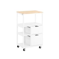 Кухонная тележка, сервировочный шкаф для ванной комнаты, Шкаф для хранения, полка для лофта FKW111-WN