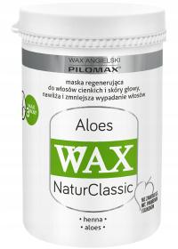 Pilomax Wax ALOES maska regenerująca do włosów cienkich 480 ml
