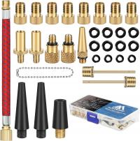 Adapter do wentyla rowerowego 32 szt., adapter do pompki rowerowej, adapter
