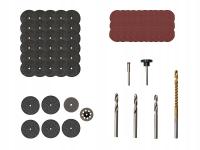 Akcesoria do mini szlifierek Tarcze do cięcia i szlifowania 78ele. PARKSIDE