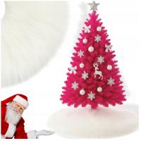 DYWAN POD CHOINKĘ DUŻY DYWANIK CHOINKOWY MATA FUTERKO PUSZYSTY PREMIUM 90CM