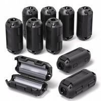 40 SZT FILTR przeciwzakłóceniowy RDZEŃ FERRYTOWY do KABEL 3,5/5/7/9/13 mm