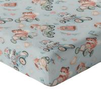 Простыня для кроватки 120x60 с эластичной лентой, толстый хлопок, 100% польский продукт