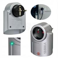 Adapter przepięciowy Brennenstuhl Primera-Line 1 gniazdo srebrny 3680 W