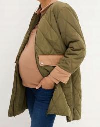 Sjd PIKOWANY PŁASZCZ CIĄŻOWY