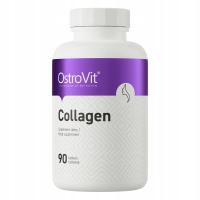 Ostrovit Collagen Kolagen Wołowy 3000mg Mocne Stawy Kości Mięśnie 90 tab