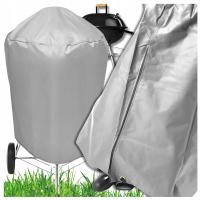 Ультратонкий круглый чехол для барбекю BBQ 93X90 см водонепроницаемый Оксфорд 600d