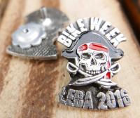 Bike Week Łeba 2016 Znaczek Zlotowy Blacha