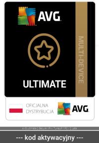 Antywirus AVG Ultimate z Secure VPN i TuneUP 1PC / 2 Lata