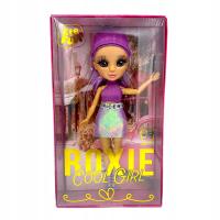 Elefun Roxie Cool Girl Lalka fioletowe włosy ”2”