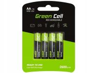 Green Cell 4x Akumulator AA HR6 2600mAh GR01