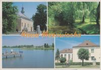 RAWA MAZOWIECKA - KOŚCIÓŁ O.O. PASJONATÓW - PARK - ZALEW - FRAGMENT MIASTA