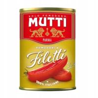 Mutti Pomodori Filetti 400g - podłużne włoskie pomidorki