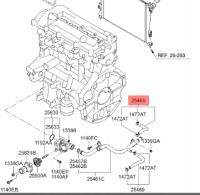 RURA WĄŻ WODY HYUNDAI I10 I 07-