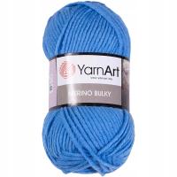 YarnArt | Merino Bulky | 600 | lazurowy