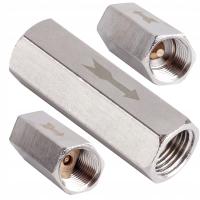 Линейный обратный клапан для компрессора 1/8 15 бар 35 мм