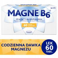 MAGNE B6 48 мг 5 мг препарат Магний стресс 60 таблеток