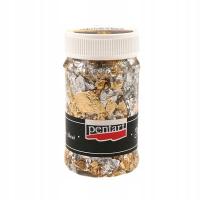 PŁATKI ZŁOTE OZDOBNE DO DEKORACJI SREBRNE