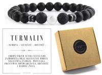 Bransoletka Czarny Turmalin – uniseks, ochrona, szczęście, obfitość