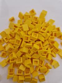 LEGO Skos 30 1x1x2/3 Żółty 54200 4283095 - 10szt