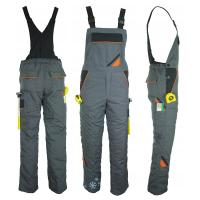 Spodnie Ogrodniczki robocze męskie Zimowe Ocieplane BHP ochronne Ciepłe
