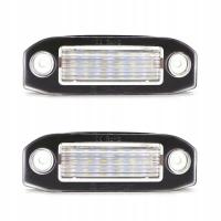 Volvo V70 lampki rejestracji LED 650lm 2szt mocne