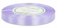 SATYNOWA Wstążka tasiemka WRZOSOWA JASNY FIOLET FIOLETOWA 12mm 32m