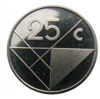 ARUBA 25 CENTS 1986