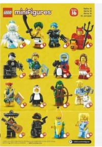LEGO Minifigures минифигурки серия 16 71013
