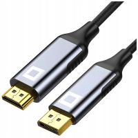 Kabel DisplayPort Co2 2m DP 1.4 - HDMI 2.0 4K 60Hz