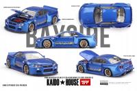 Mini GT x Kaido Nissan Skyline GT-R (R34) Kaido Works Shinjuku V2 / KHMG158