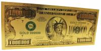 Коллекционная Банкнота One Million Dollar