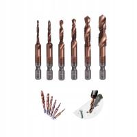 M3-10M GWINTOWNIKI ZESTAW 6 SZTUK DO GWINTÓW