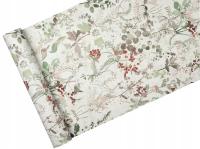 Обои на флизелине скандинавские травы мелкие веточки Зеленый, Розовый