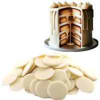 Dyski Polewa Do Rozpuszczania Biała Czekolada 250g